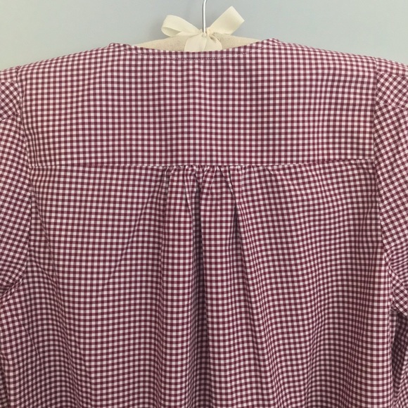 🌟Host pick🌟Madewell Gingham Wrap Top🌸 - Picture 7 of 8